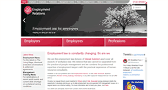 Desktop Screenshot of employment-relations.co.uk